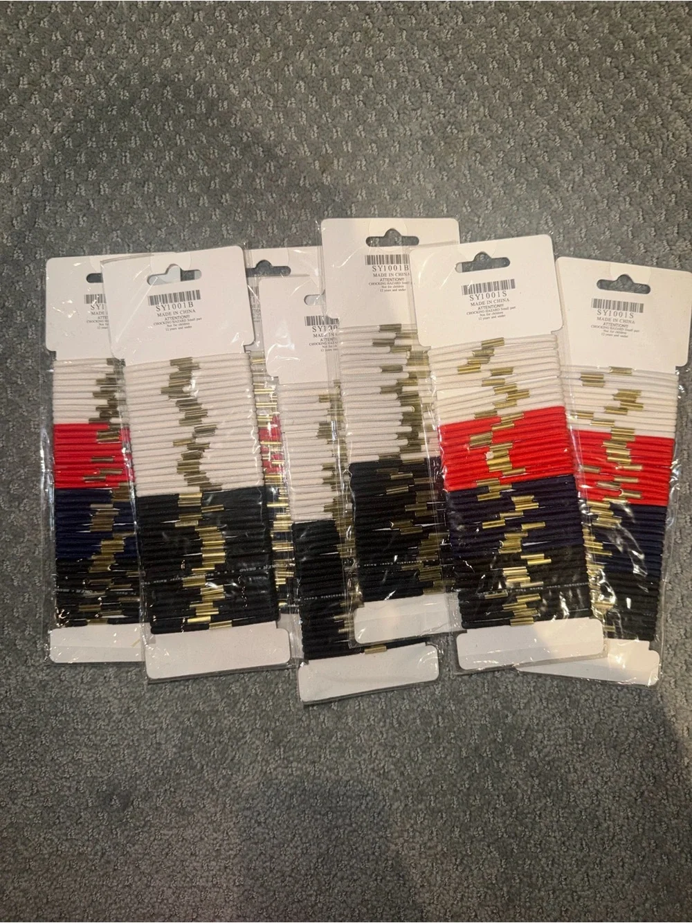 Hair Ties 7 packs of 40 -